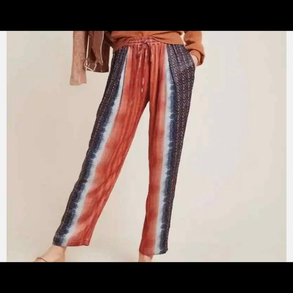 Anthropologie Mallorca Dyed Trousers